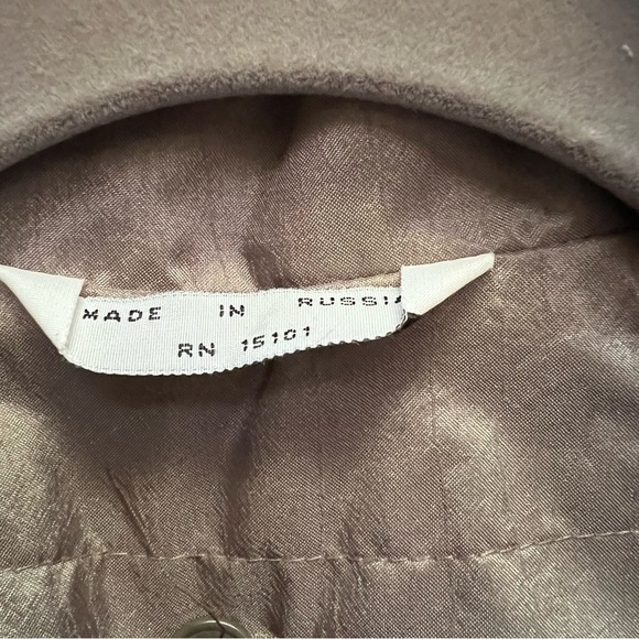 Vtg. Current Seen trench style coat/jacket with button lining. Sz. Generous M - Picture 9 of 10